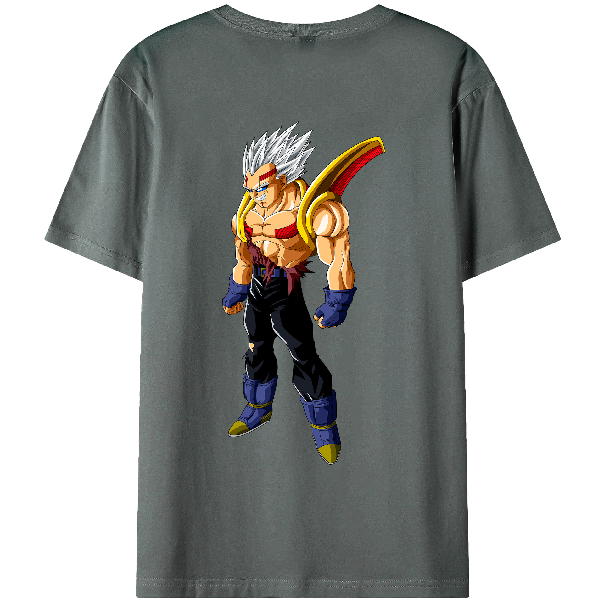 （画像用） ドラゴンボール DRAGON BALL 綿100％ メンズ半袖Tシャツ（バックプリント） 通気性